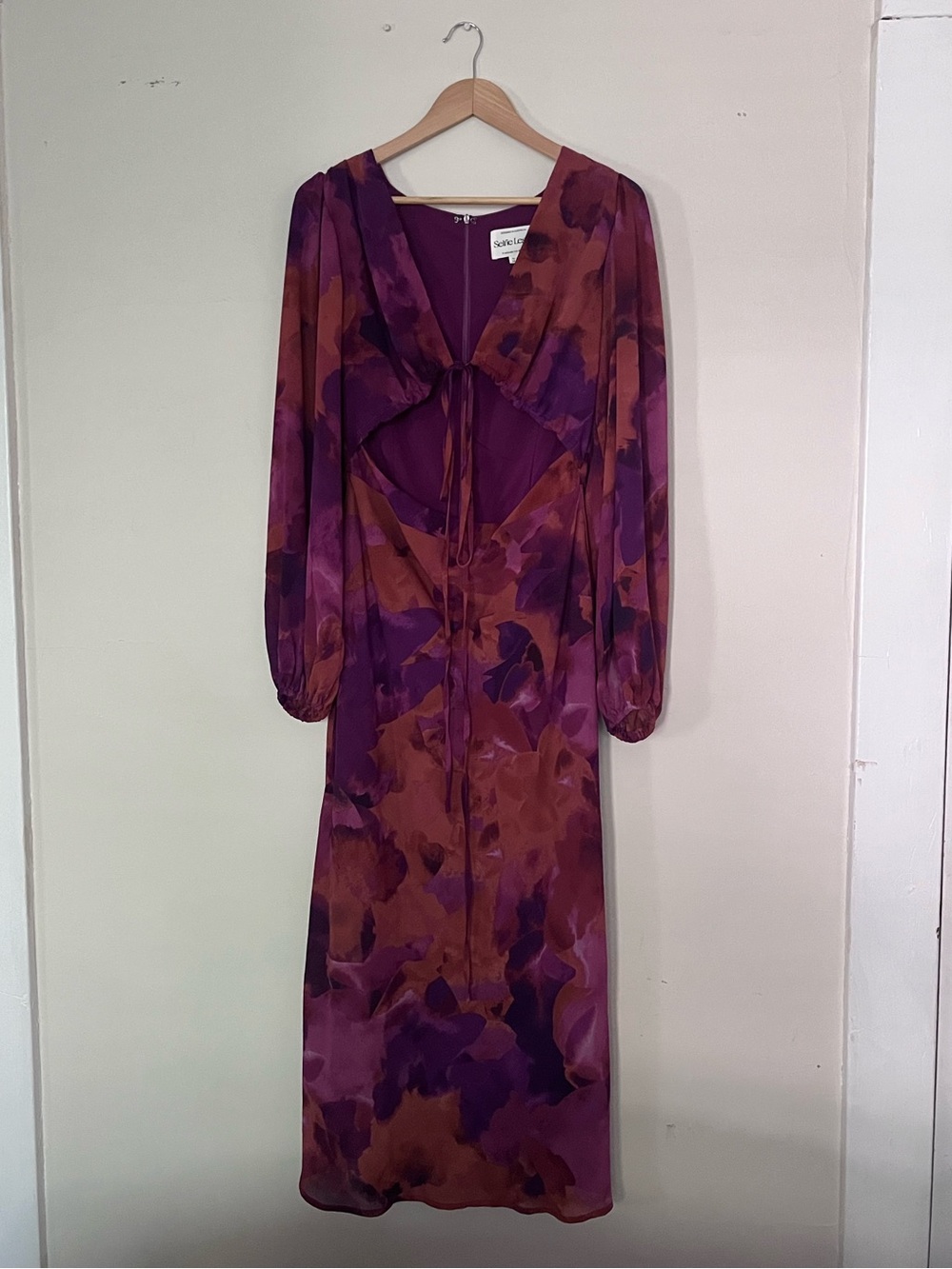 Selfie Leslie Cutout Maxi Dresd